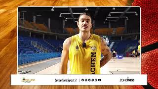 🏀 ZONE PRESS  BASKET  Serie A2  intervista a Giacomo LEARDINI ELACHEM VIGEVANO [upl. by Bor]