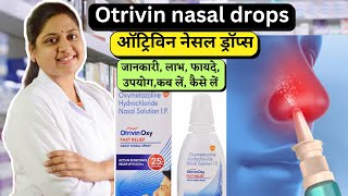 Otrivin  Otrivin Nasal Spray How To Use  How To Use Otrivin Nasal Spray  Nasal Drops How To Use [upl. by Maidy]