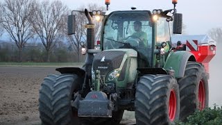 Epandage dengrais avec GPS et Fendt 722 [upl. by Lopes]