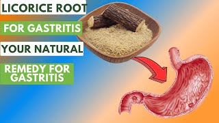 5 The Impact of Licorice Root on Gastritis Management [upl. by Weikert]