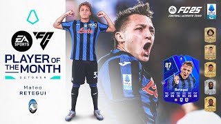 Mateo Retegui  EA Sports FC Player of the Month October 2024  Serie A 202425 [upl. by Leile]