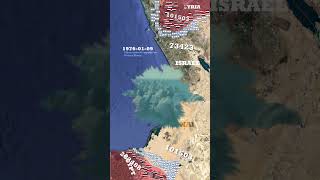 Arab Israeli Yom Kippur War of 1973 battle war mappingwar israeliwar worldwar [upl. by Pate]