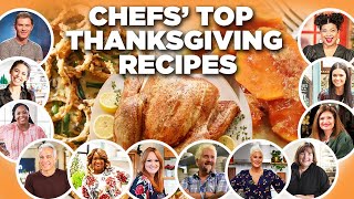 Food Network Chefs Top Thanksgiving Recipe Videos [upl. by Aryam]