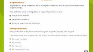 Magnetisation and Demagnetisation [upl. by Noirret]