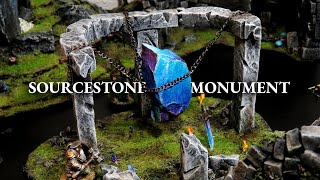 Basic Rock  Epic Terrain The Sourcestone Monument DampD Wargaming [upl. by Aissert]