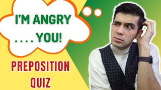 English Preposition Quiz Beginner to Advanced [upl. by Feirahs]