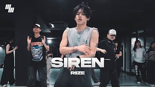 RIIZE  Siren DANCE l Choreography by 김영현 ZIRO  LJ DANCE STUDIO [upl. by Narej325]