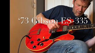 1973 Gibson ES335  this one is right up my alley [upl. by Anaihr]