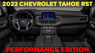 2023 Chevrolet Tahoe RST Interior Review [upl. by Rialb]