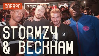 David Beckham and Stormzy Chill with Poet and Vuj Poet and Vuj Present [upl. by Eiralav]