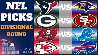 NFL Divisional Round Predictions  2024 [upl. by Neerac]