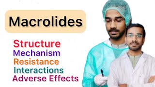 Macrolides  Structure  Mechanism  Resistance  Interaction  Adverse Effects [upl. by Glick14]