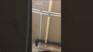 Plumbing Roughin for Basement Bathroom Installation [upl. by Orest]