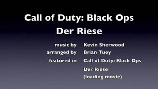 Call of Duty Black Ops  Der Riese loading screen nazi zombies Kevin Sherwood [upl. by Amathist]