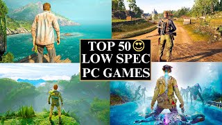 Top 50 Games for Low Spec PC   1 GB RAM  2GB RAM  512 MB RAM  intel HD Graphics [upl. by Melak]