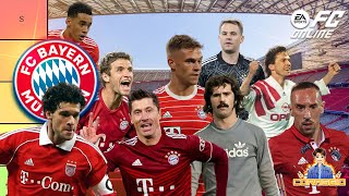 จัดอันดับ Tier List นักเตะ FC Bayern Munich  BEST XI FIFA Online4 fconline [upl. by Barde]