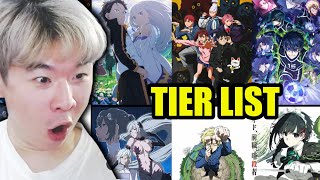 FALL ANIME 2024 Vibe Tier List WEEK 1 [upl. by Alyekahs244]