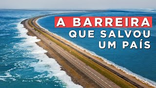 AFSLUITDIJK A Mega Barreira que Salvou a Holanda do Oceano [upl. by Htebazila]