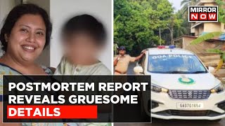 Bengaluru CEO Suchana Seth Kills Son In Goa Postmortem Report Reveals Gruesome Details  Top News [upl. by Alister790]