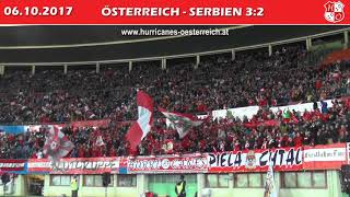 Österreich  Serbien  Austria  Serbia 32 6102017 Hurricanes [upl. by Akcired796]