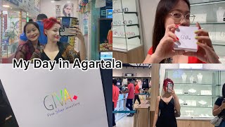 Day in Agartala going for eye check up with my sister ❤️ Tripura vlog [upl. by Jordon]