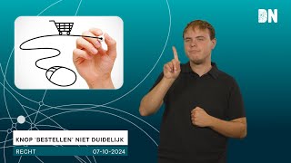 Knop bestellen niet duidelijk [upl. by Adlih]