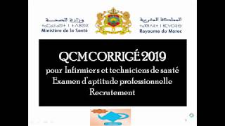 QCM1 corrigé2019 [upl. by Hilly]