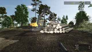 🔴 LIVE  Farming Simulator 25  logging  Zielonka [upl. by Haidabo]