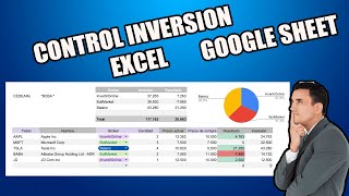 Planilla Control de Cartera de Inversiones  EXCEL GOOGLE SHEET 1ra Parte [upl. by Yniatirb]