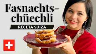 CARNAVAL en SUIZA 🥧Intento hacer FASNACHTSCHÜECHLI🇨🇭Receta típica de carnaval [upl. by Blinny]