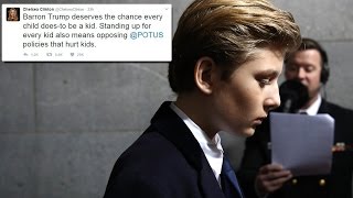 Chelsea Clinton Comes To Barron Trumps Rescue While Attacking Donald [upl. by Micheline]