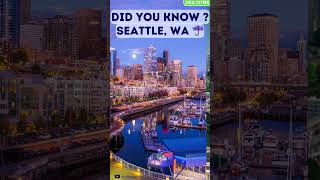 USA City Tour 🏙️ USA Cities Unveiled  Seattle WA ☔️ [upl. by Inalaeham768]