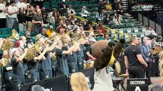 Pac12 basketball tournament featuring the University of Colorado Pep Band [upl. by Nailimixam]