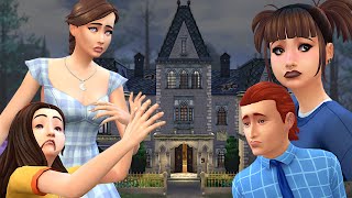 I made my sims live in the most haunted house possible  Sims 4 haunted house [upl. by Gaston]