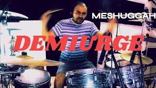 Meshuggah  Demiurge  DRUM COVER [upl. by Onitsirc]