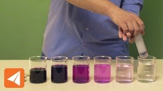 Potassium permanganate and dilution  Molecular Structure  Chemistry [upl. by Orelie]