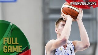 Bosnia and Herzegovina v Slovak Republic  Full Game  FIBA U16 European Championship 2017  DIV B [upl. by Finley]