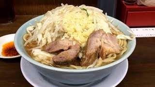 らーめん玄 （東京・下北沢） 小らーめん ヤサイニンニクラー油 〜ラーメン食べて詠います [upl. by Martinsen]