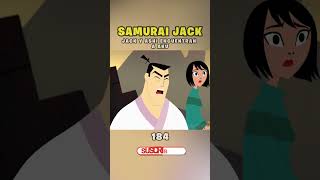 SamuraiJack 😲 JACK Y ASHI ENCUENTRAN A AKU 😔 resumen mauspe 184 [upl. by Nunci]