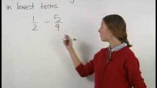 Pre Algebra Help from MathHelpcom  Dividing Fractions [upl. by Ellak]