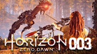 ERSTE SCHRITTE in der WILDNIS 🌟 HORIZON  ZERO DAWN 003 [upl. by Eseyt161]