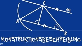 Wie schreibt man eine Konstruktionsbeschreibung [upl. by Witherspoon]