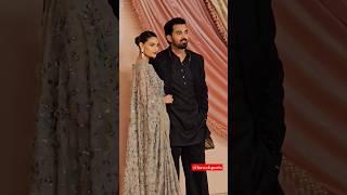 Kl Rahul with Athiya shetty spotted at anant Ambani wedding♥️🥰klrahul wedding marriageshortyt [upl. by Iru]