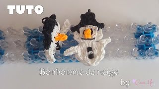 tuto bonhomme de neige  modèle original [upl. by Otrevlig]