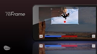 Crop Videos on Mobile with reFrame by muvee [upl. by Nodnahs]