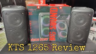 KTS 1265 Party Speaker Review [upl. by Trenton]