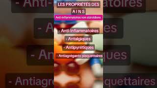 Propriétés pharmacologiques des antiinflammatoires non stéroïdiens [upl. by Naitsirt204]