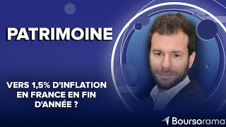 Vers 15 dinflation en France en fin dannée [upl. by Pippa]