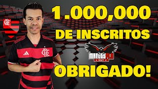 LIVE ESPECIAL DE UM MILHÃO DE INSCRITOS MUITO OBRIGADO [upl. by Donaghue]