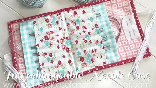 Interchangeable Knit Needle Case  TUTORIAL [upl. by Jeanne]